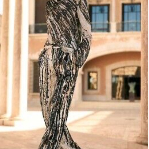 Chic Printed wide leg Pants - Picture 5 of 6